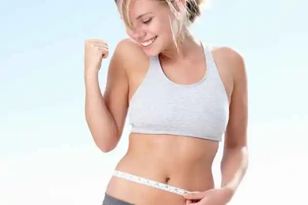 woman happy after fat reduction treatment Wood Green