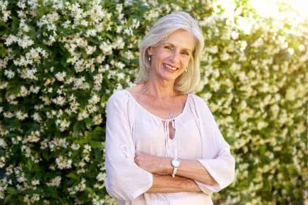 Older woman happy with urinary incontinence treatment Wood Green