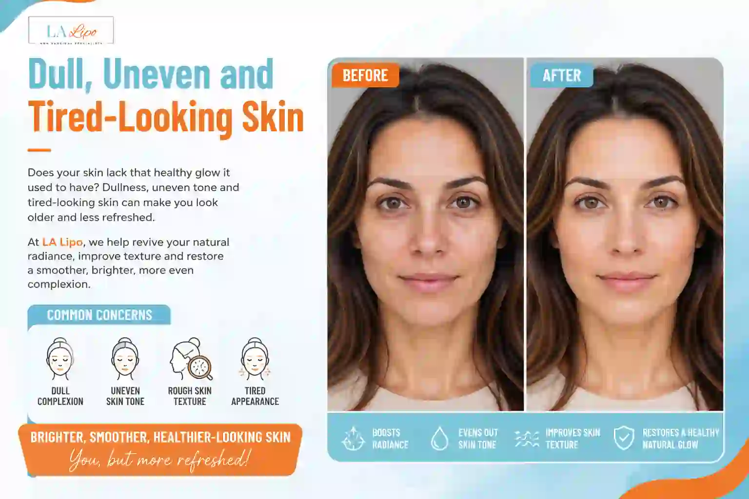 Sign #5: Dull, Uneven and Tired-Looking Skin Wood Green